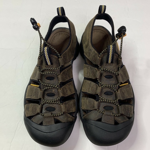 Keen Newport 1001870 Men\'s Waterproof Bison Leather Sport Sandals Size 7.5 New main image 6